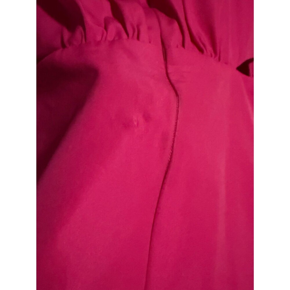 Alexis Bertana Puff Sleeve Cut Out Mini Dress Vacation Tropical Resort Wear - Picture 8 of 11